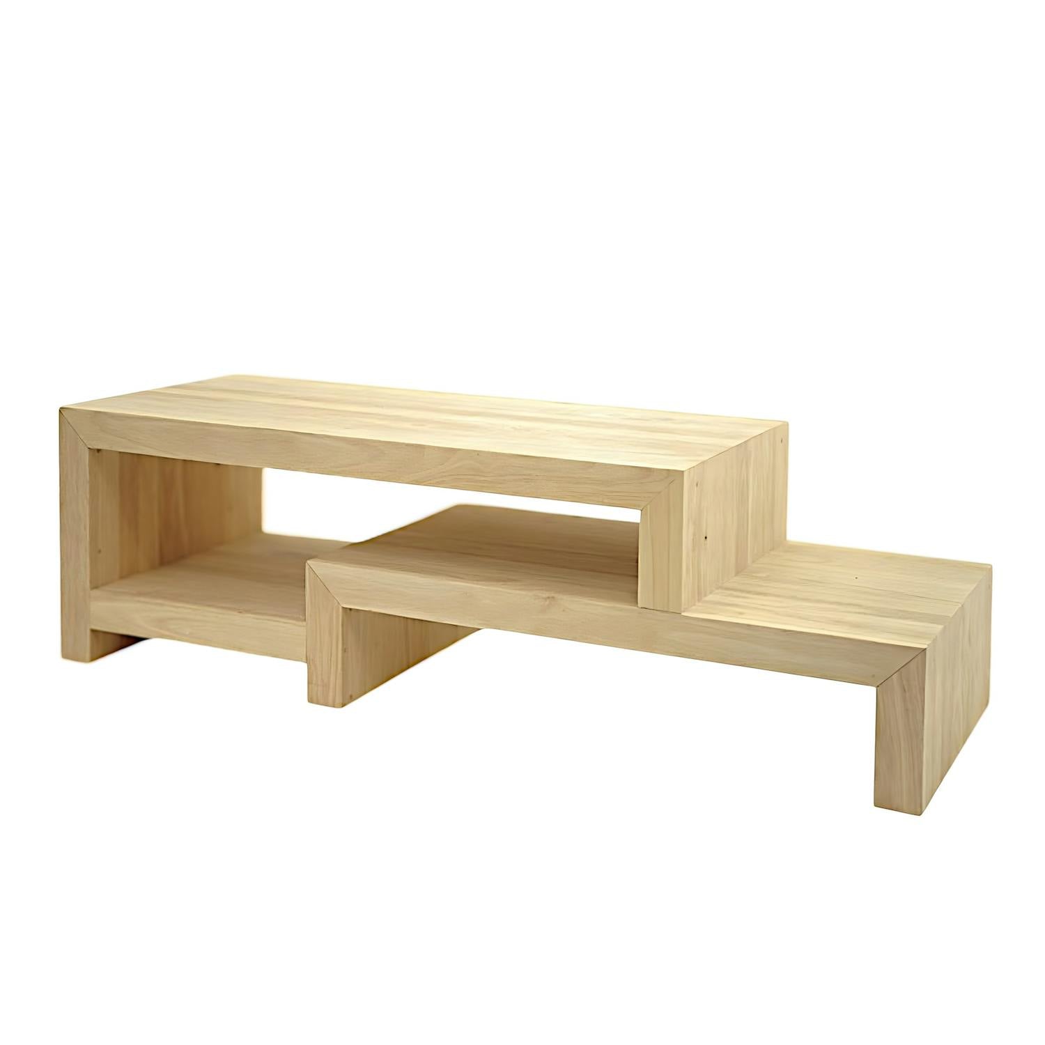 Meuble TV hévéa 130cm OLGA