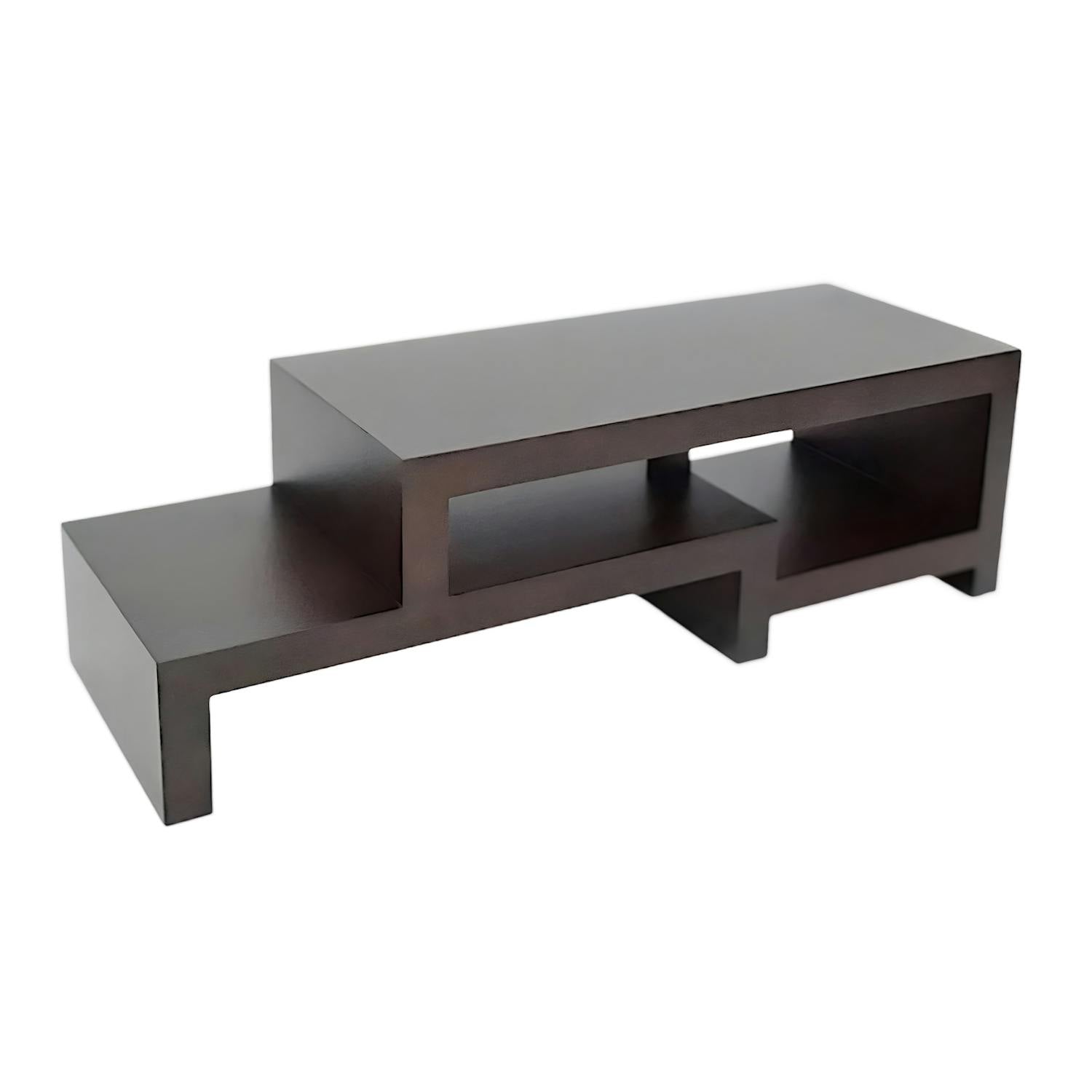 Meuble TV hévéa 130cm OLGA
