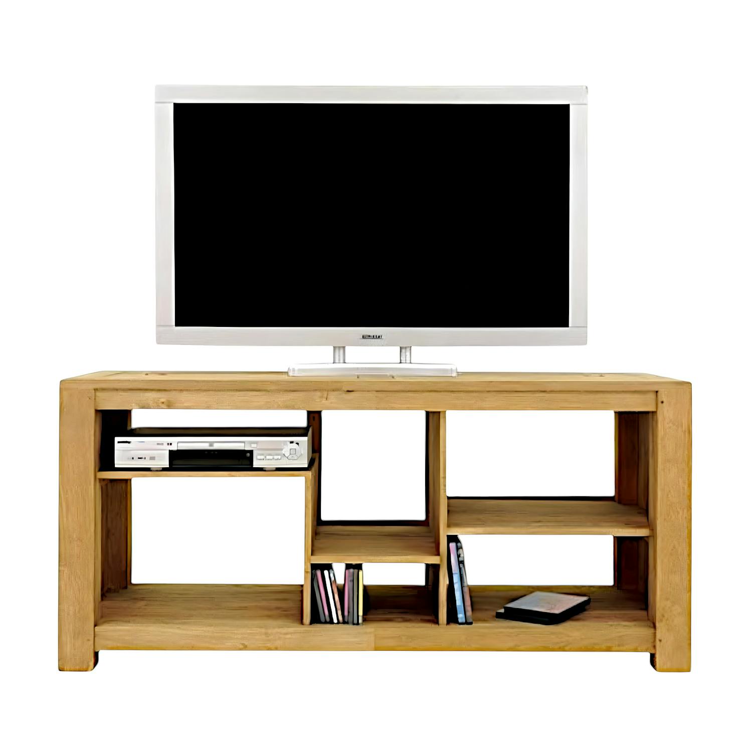 Meuble TV hévéa 140cm TESSA