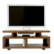 Meuble TV en bois massif - Style contemporain