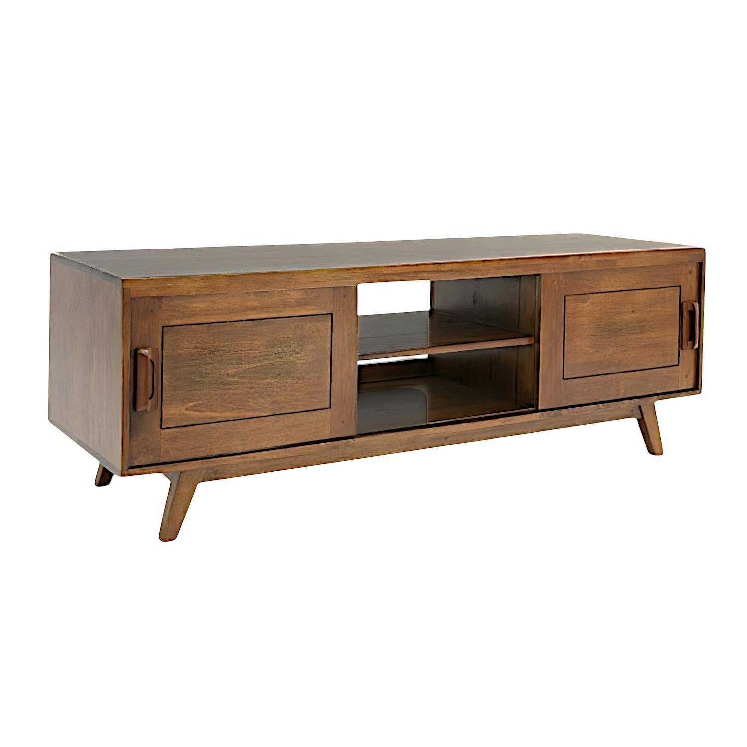 Meuble TV en Bois Massif - Style moderne