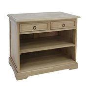 Meuble TV en bois massif - Style traditionnel