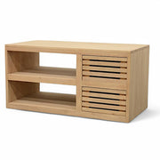 Meuble TV en bois massif - Style moderne