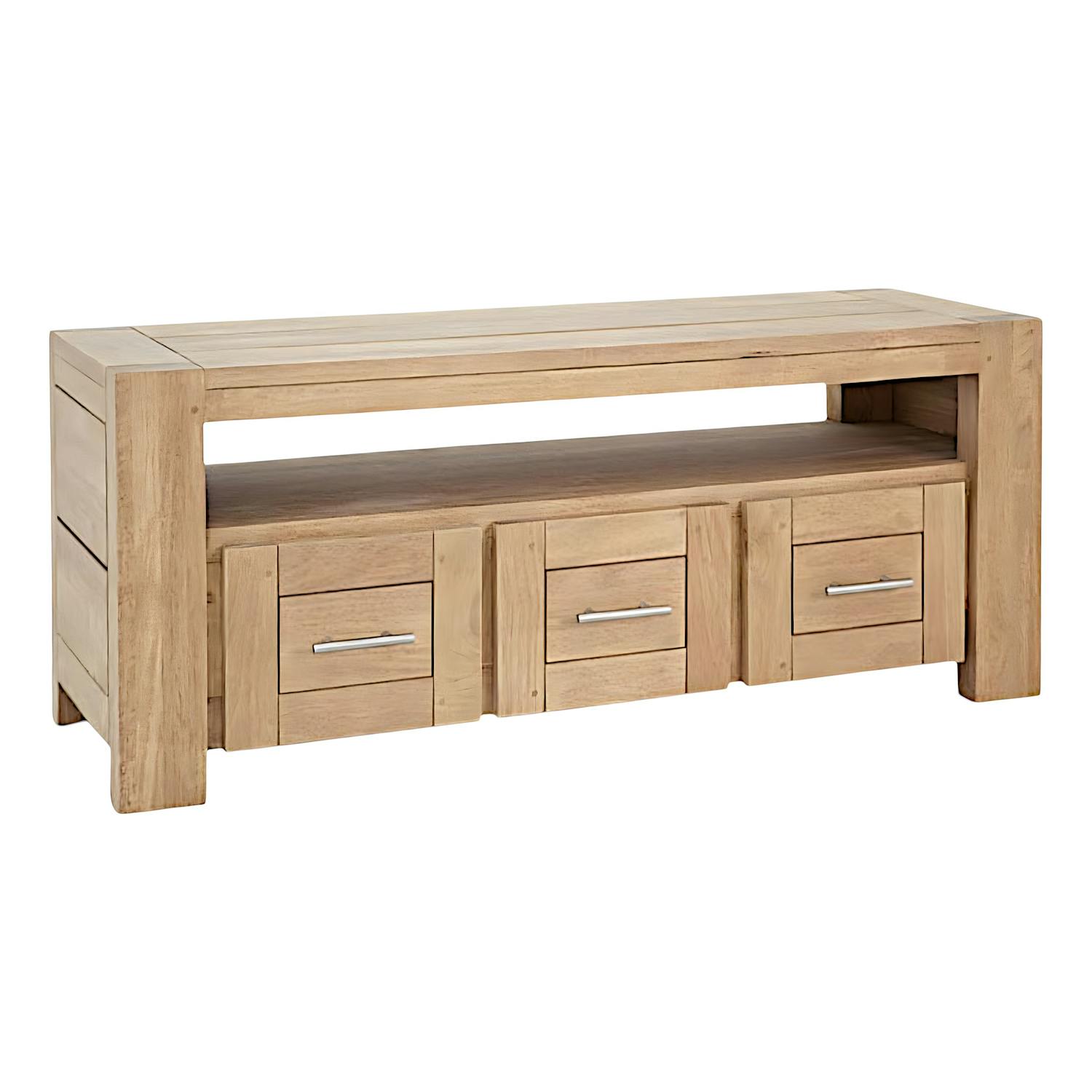 Meuble TV en Bois Massif - Style moderne