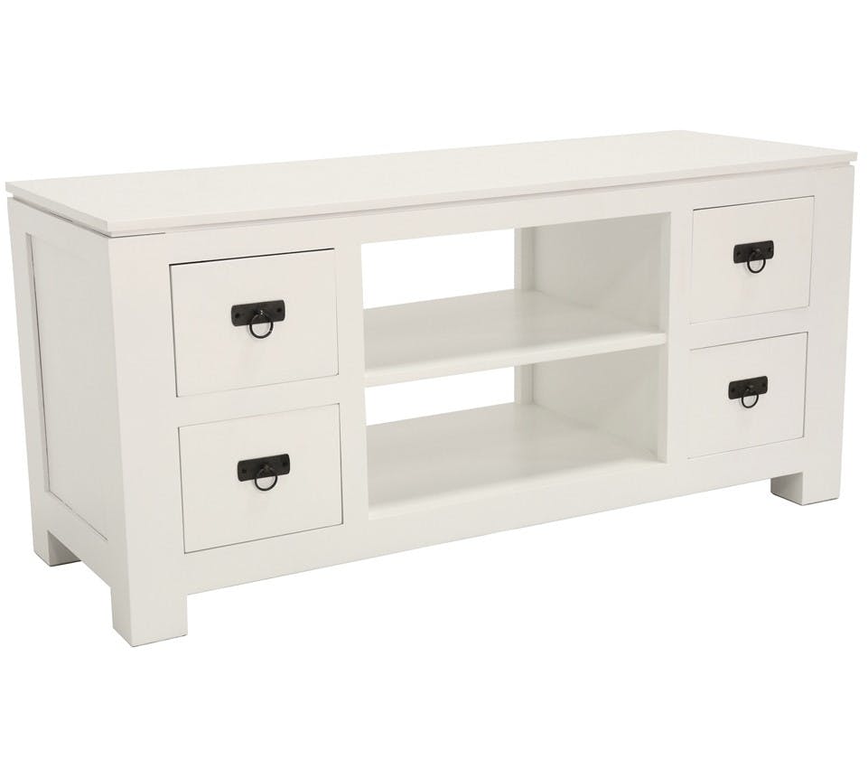 Meuble TV en Bois Massif - Style moderne