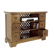 Meuble TV en bois massif - Style moderne