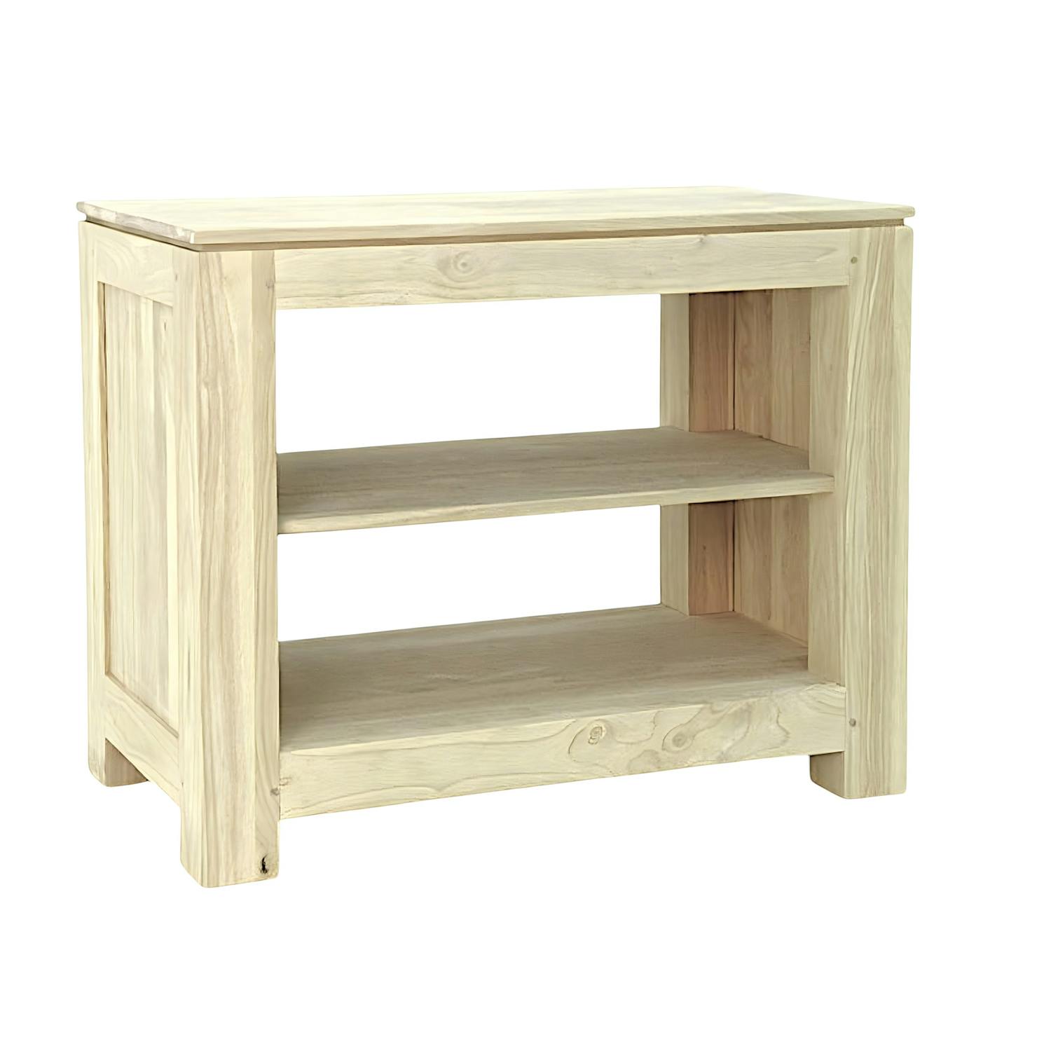 Meuble TV hévéa 80cm HELENA