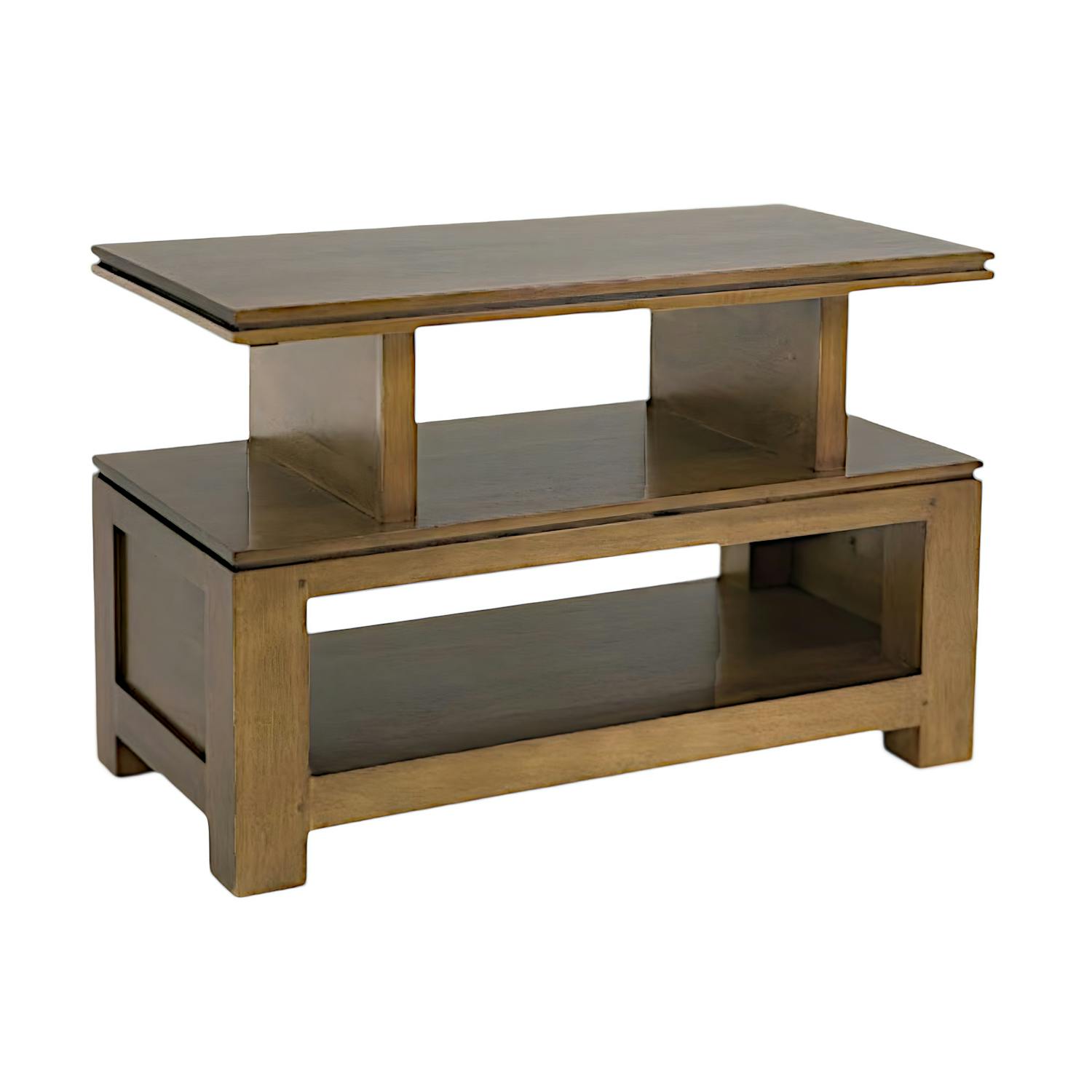 Meuble TV en bois massif - Style moderne