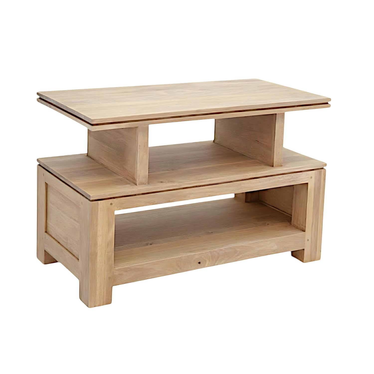 Meuble TV hévéa 90cm HELENA