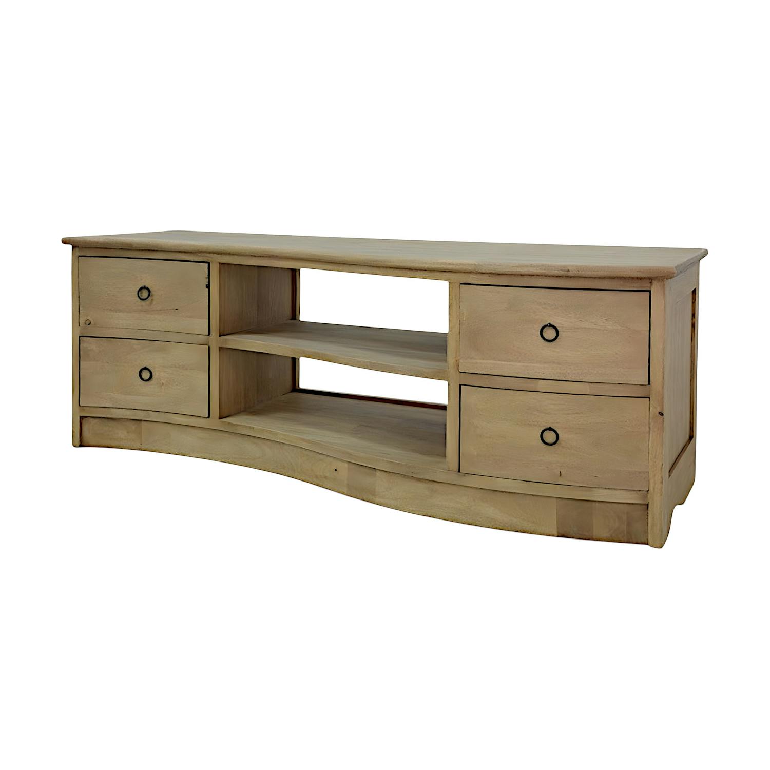 Meuble TV vague TRADITION 140 cm