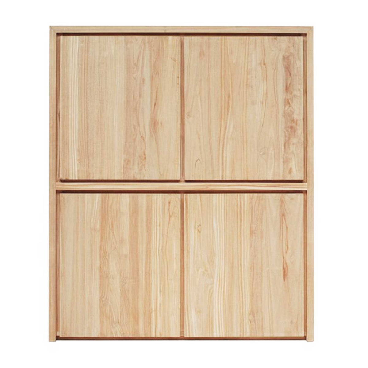 Buffet haut en chêne - Style contemporain