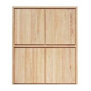 Buffet haut en chêne - Style contemporain