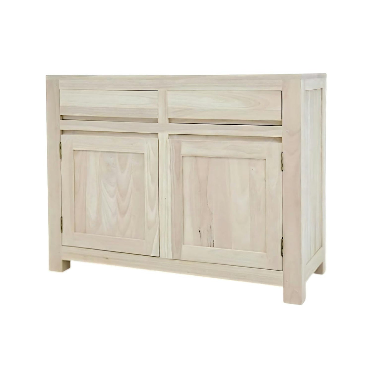 Petit buffet moderne bois massif OLGA