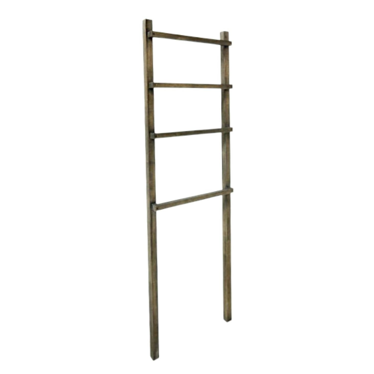 Porte serviette échelle hévéa h160cm OLGA