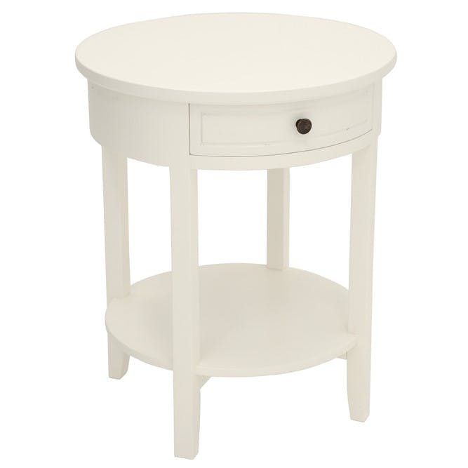 Sellette ronde en bois massif - Style moderne