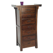 Semainier en bois massif - Style colonial