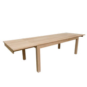 Table à manger en chêne massif - Style contemporain