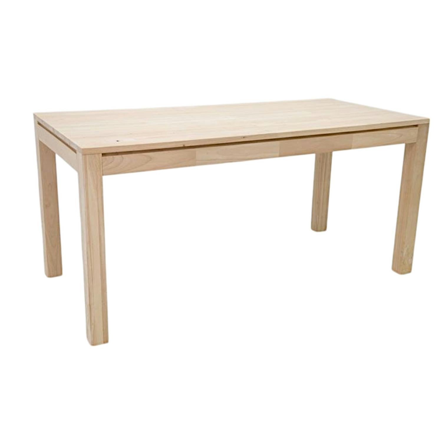 Table à manger / Bureau hévéa massif 160x75cm OLGA