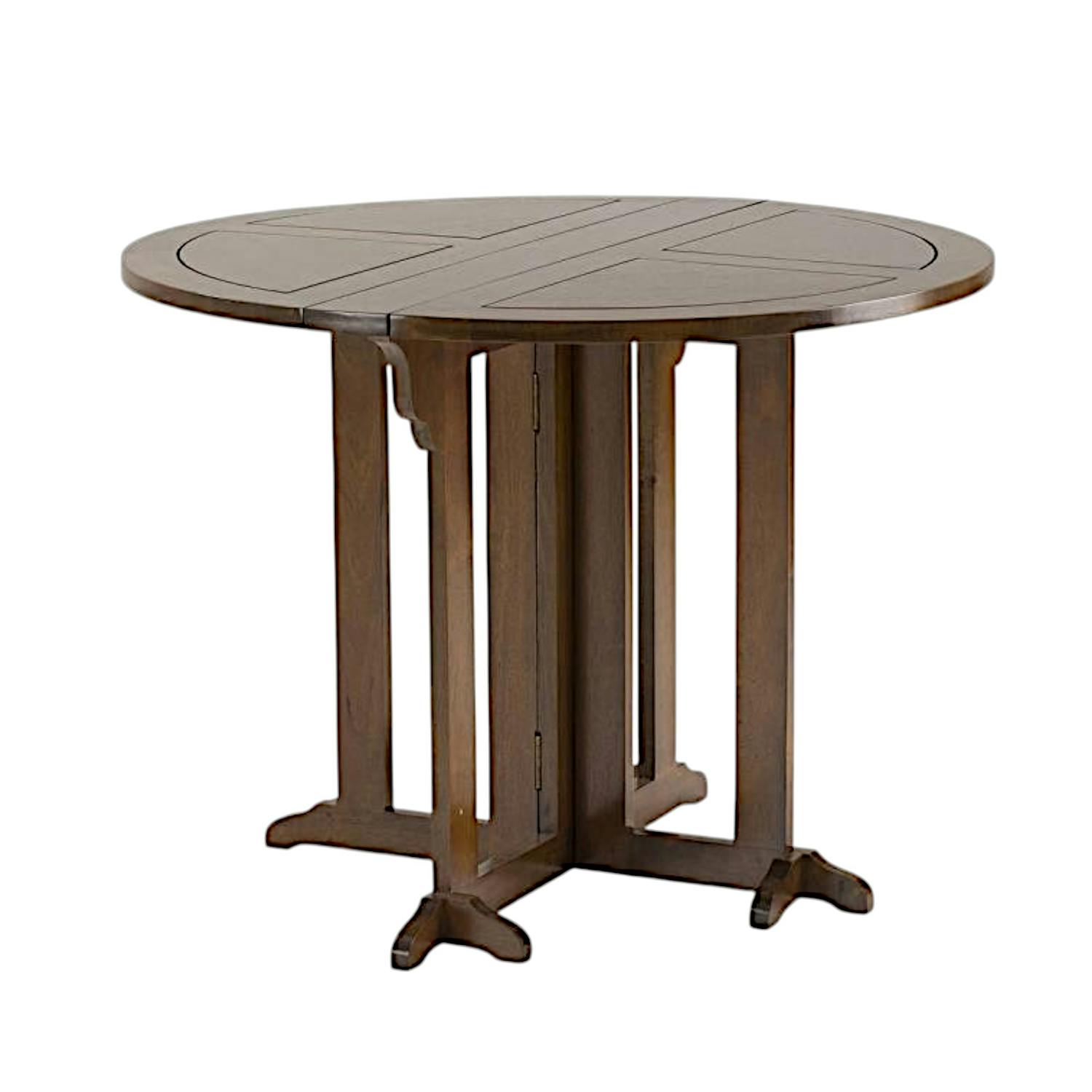 Table à manger ronde pliante Ø100 TRADITION