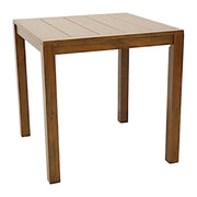 Table haute en bois massif - Style moderne