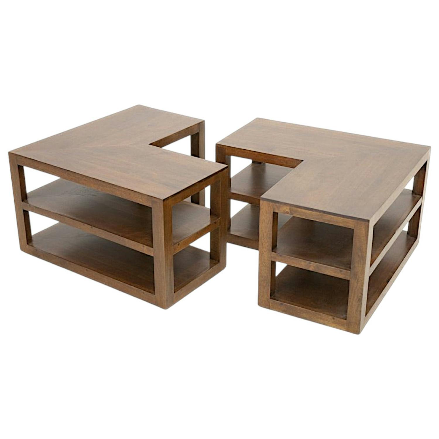 Table basse en bois massif - Style moderne