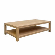 Table basse en chêne - Style contemporain