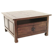 Table basse en bois massif - Style asiatique