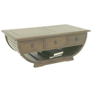 Table basse en bois massif - Style traditionnel