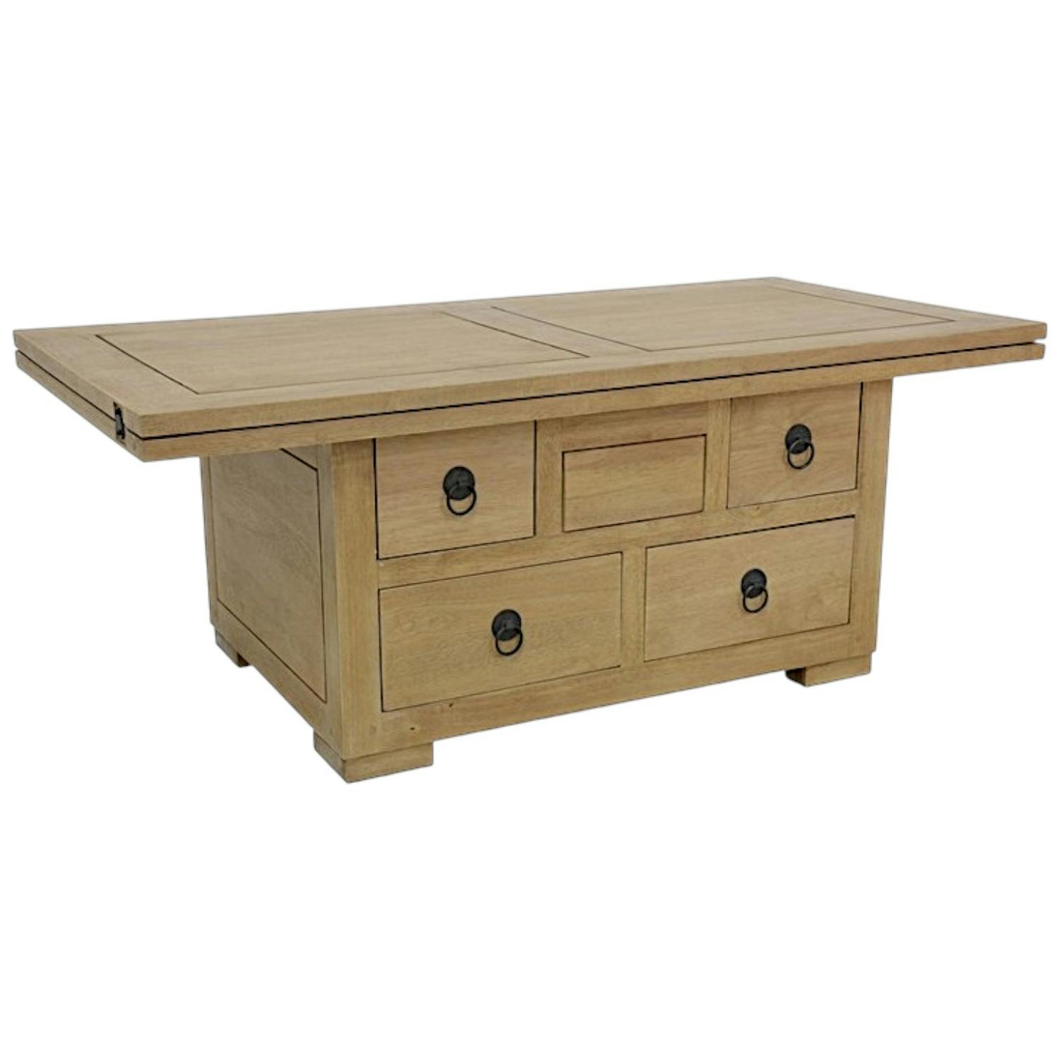 Table basse en bois massif - Style moderne