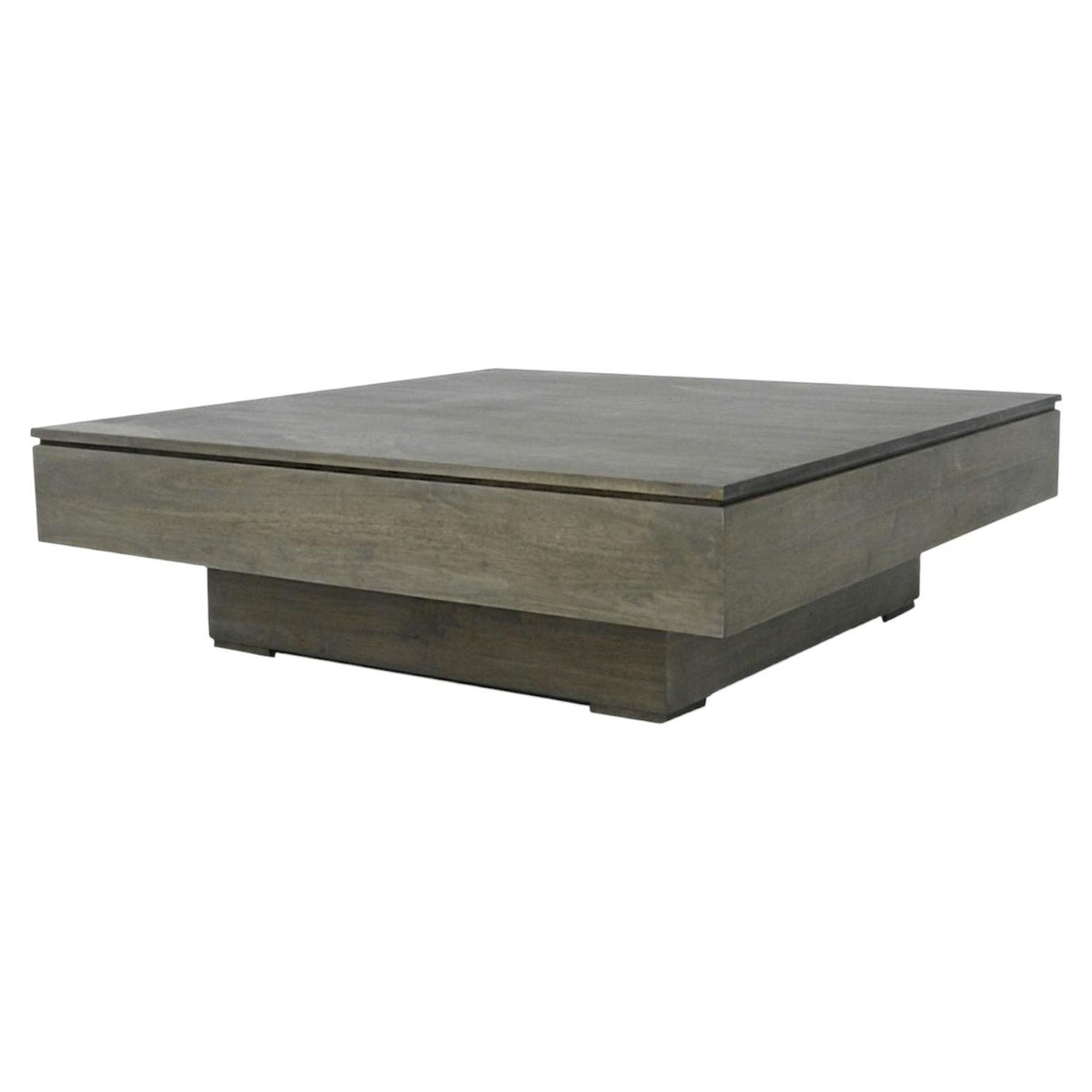 Table basse hévéa 100X100cm HELENA