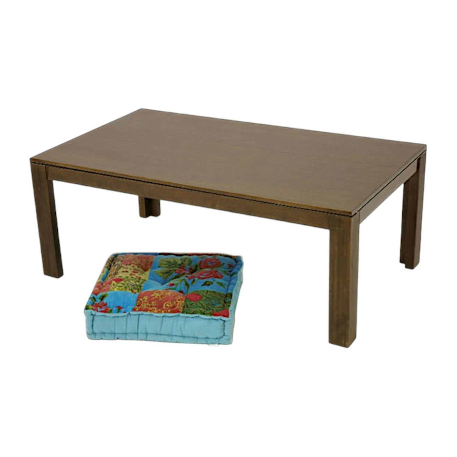 Table basse hévéa 110x60x40cm HELENA