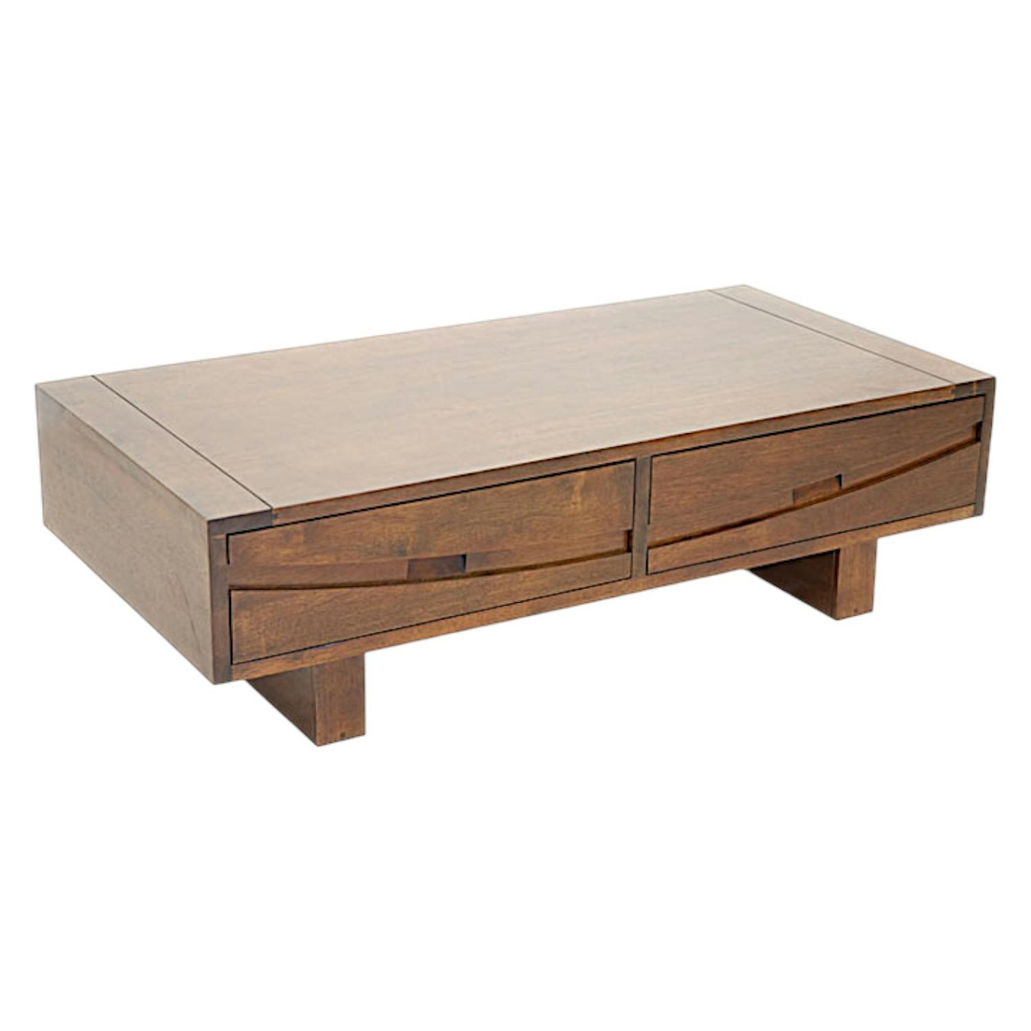 Table basse en bois massif - Style moderne