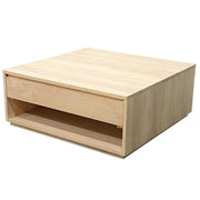 Table basse en bois massif - Style moderne