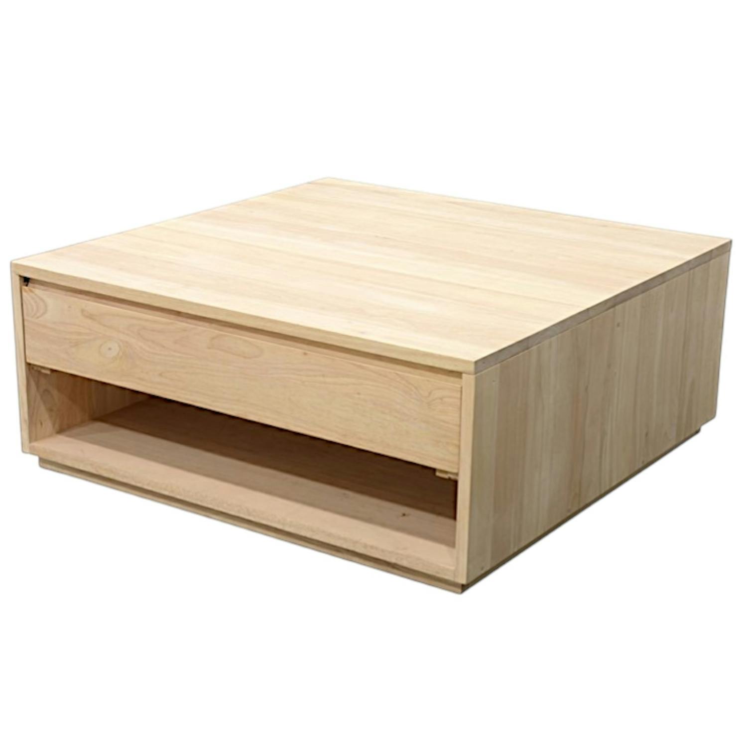 Table basse en bois massif - Style moderne