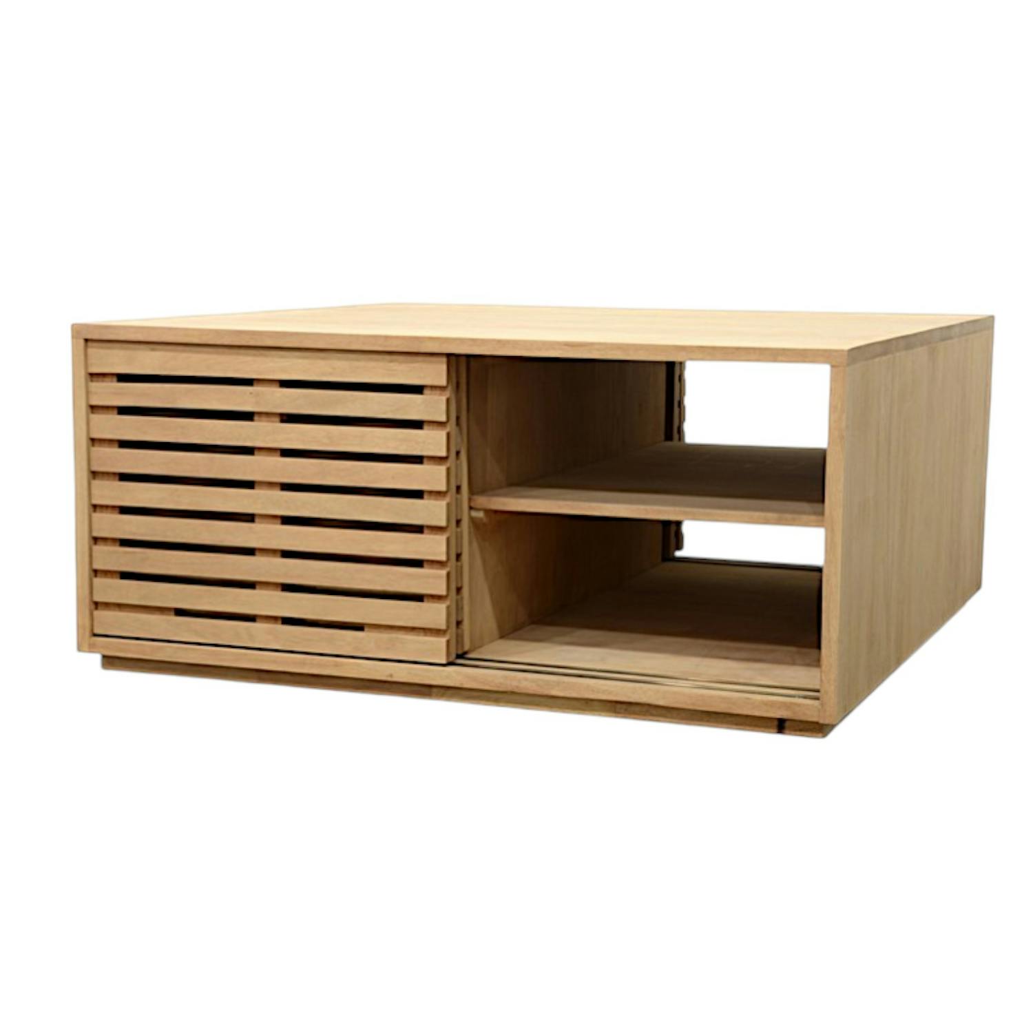 Table basse en bois massif - Style moderne