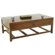 Table basse en bois massif - Style asiatique