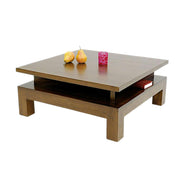 Table basse en bois massif - Style contemporain