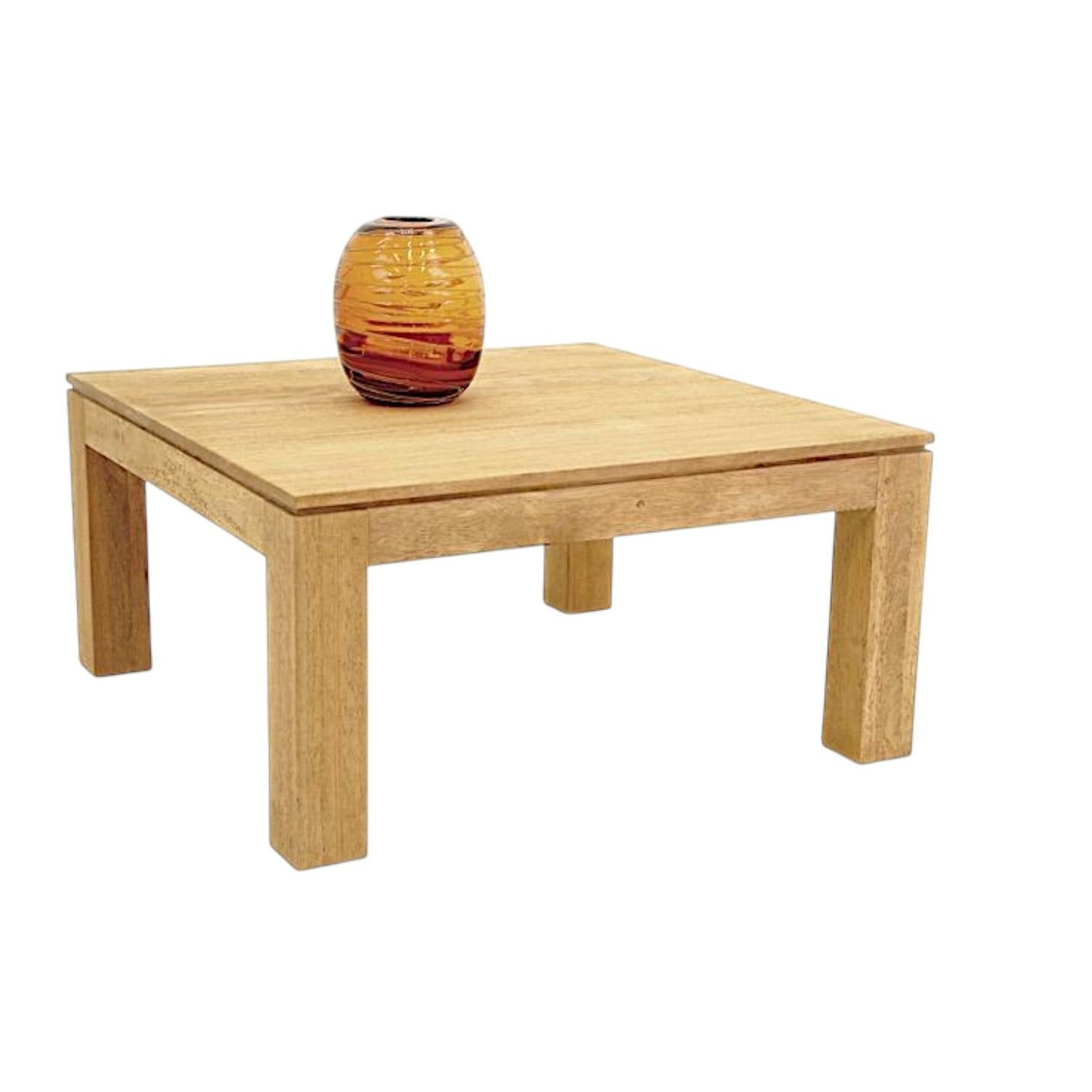 Table basse hévéa 80X80cm HELENA