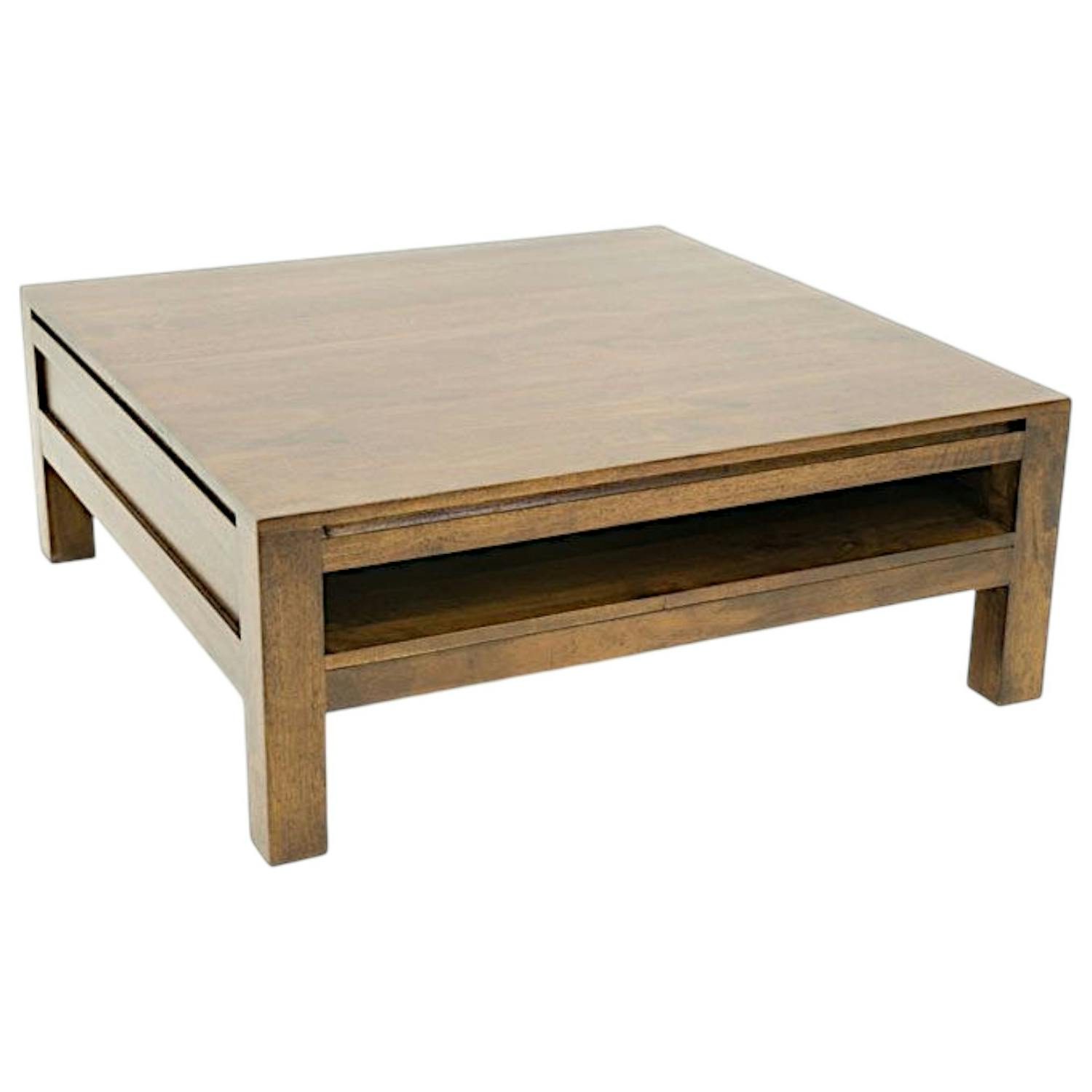 Table basse en bois massif - Style moderne