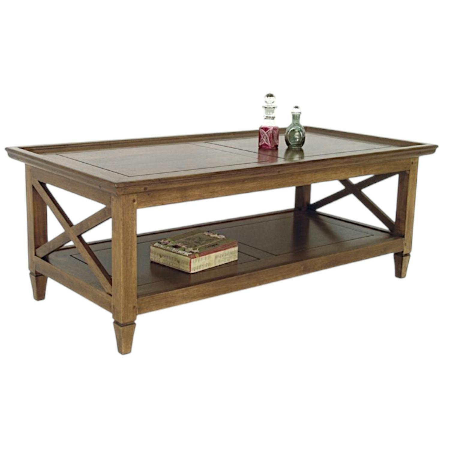 Table basse en bois massif - Style moderne