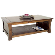 Table basse en bois massif - Style asiatique
