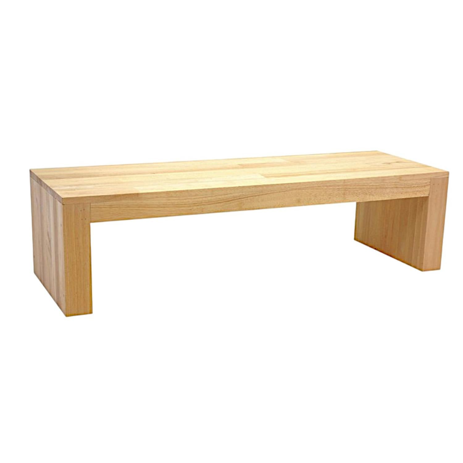 Table basse en bois massif - Style moderne
