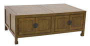 Table basse en bois massif - Style colonial