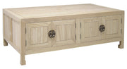 Table basse en bois massif - Style colonial