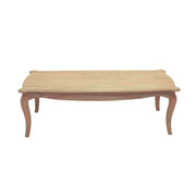 Table basse rectangulaire en chêne - Style lignart