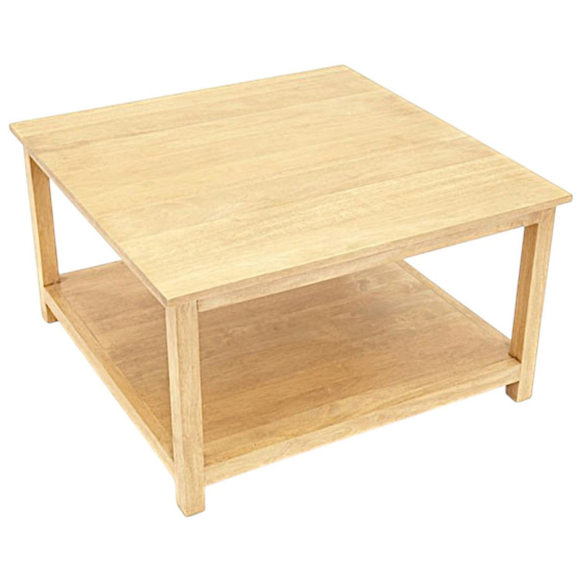 TABLE BASSE TRADITION carrée 70cm 2 niveaux