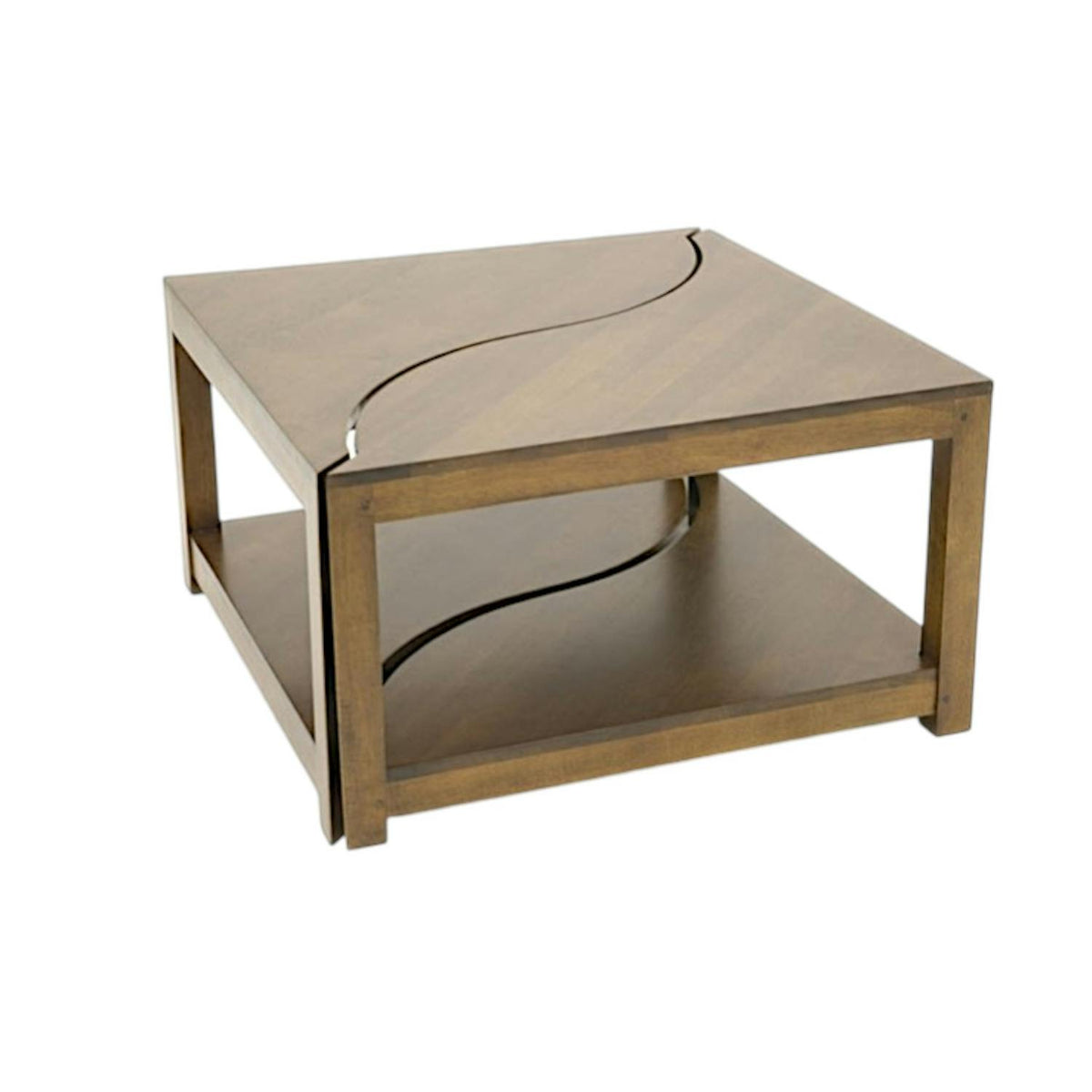 Table basse en bois massif - Style exotique