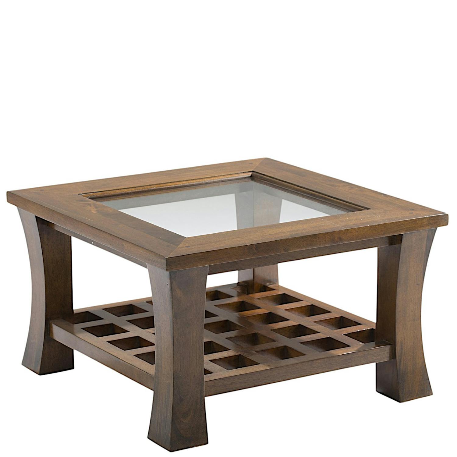 Table basse en bois massif - Style moderne
