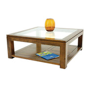 Table basse en bois massif - Style moderne