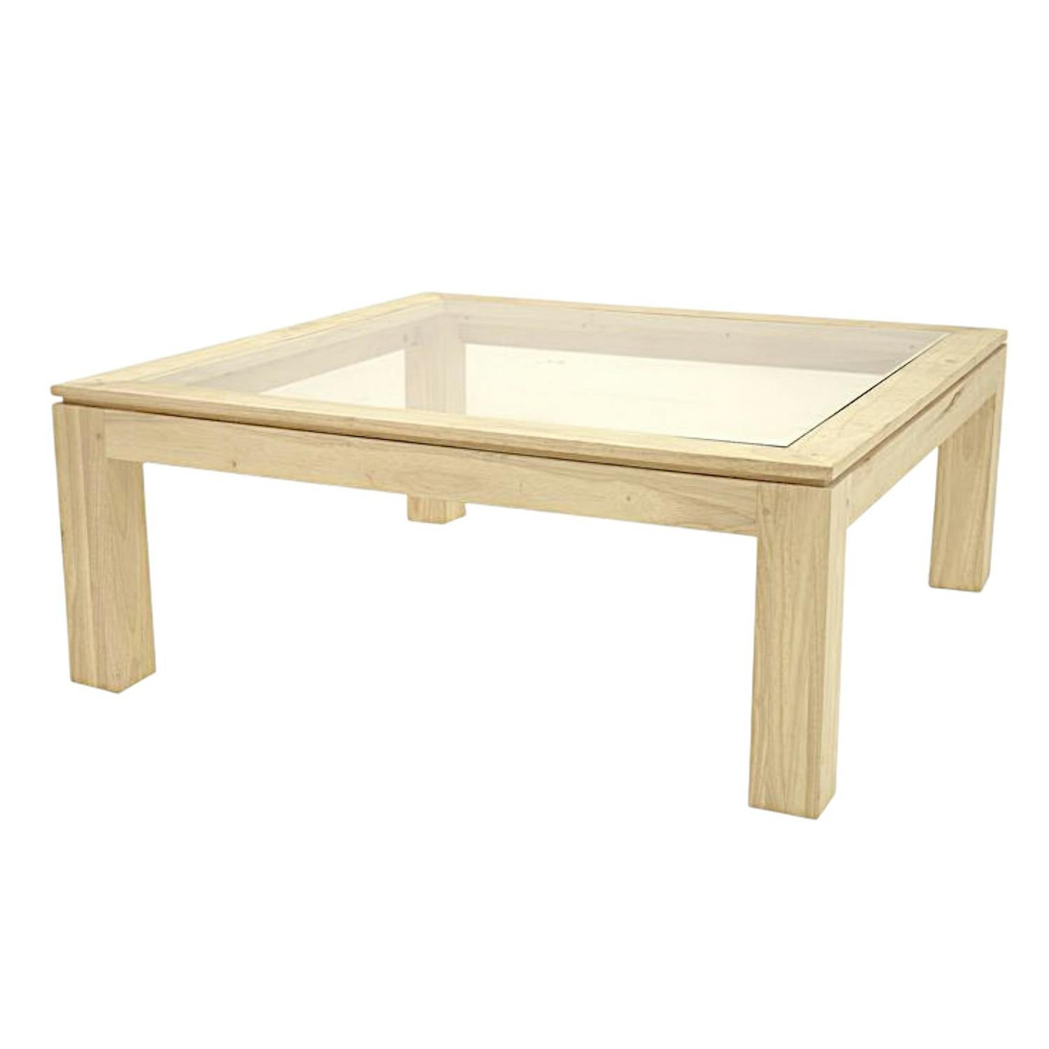 Table basse en bois massif - Style moderne